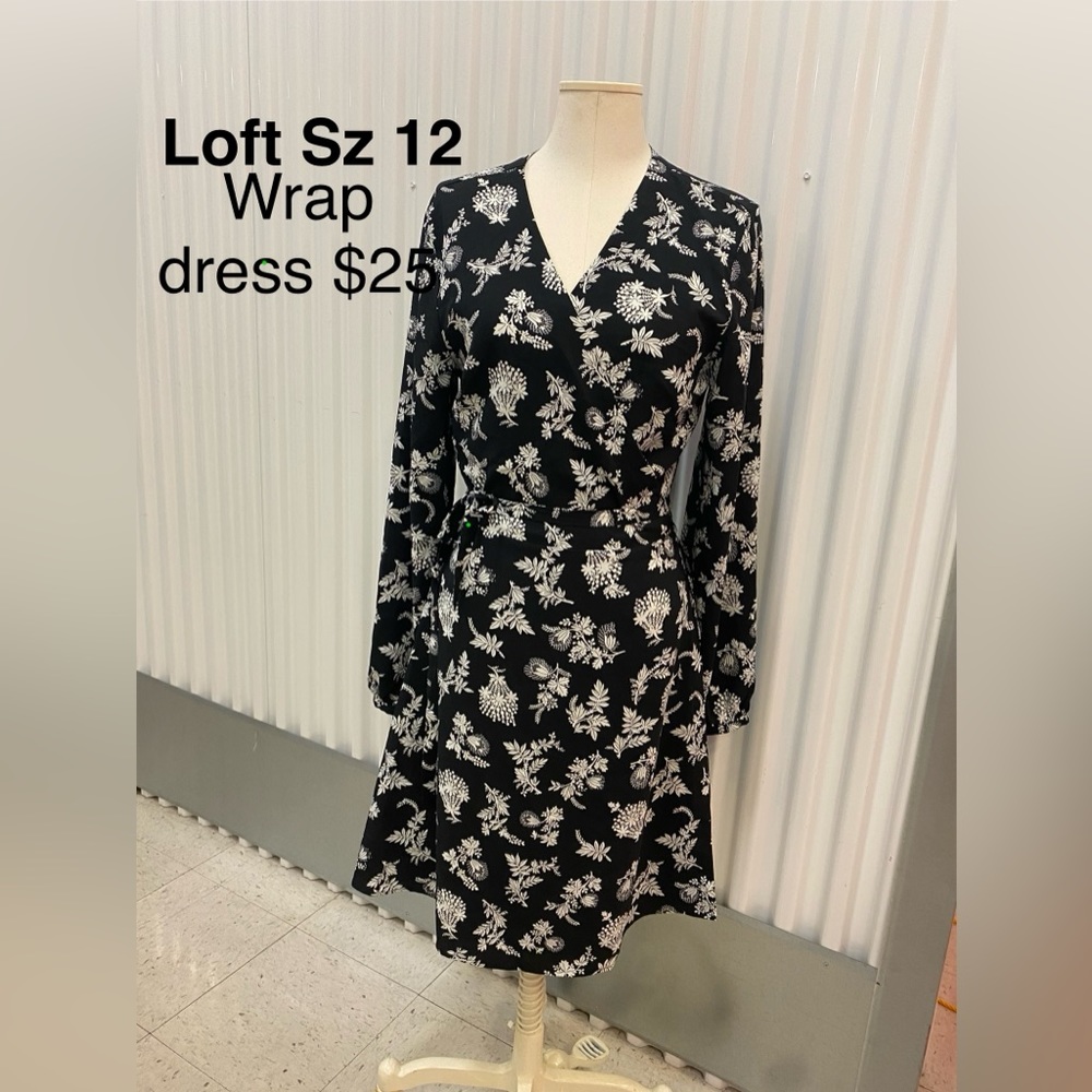 Loft wrap dress